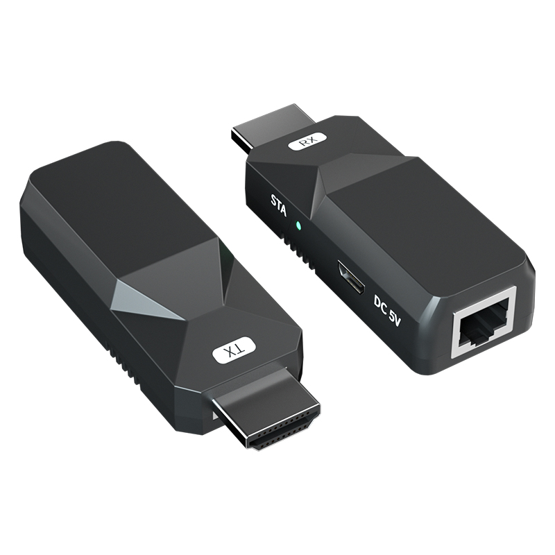 50米即插即拔mini HDMI 网线延长器