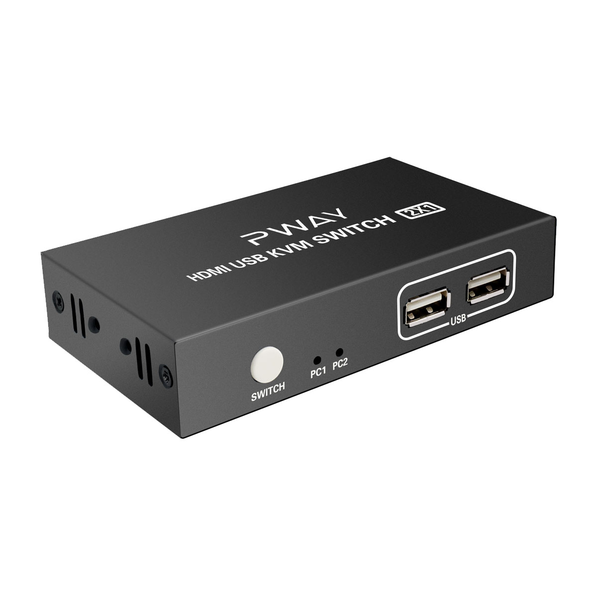 4K KVM切换器2口 hdmi高清2进1出切换器2路USB kvm切换器