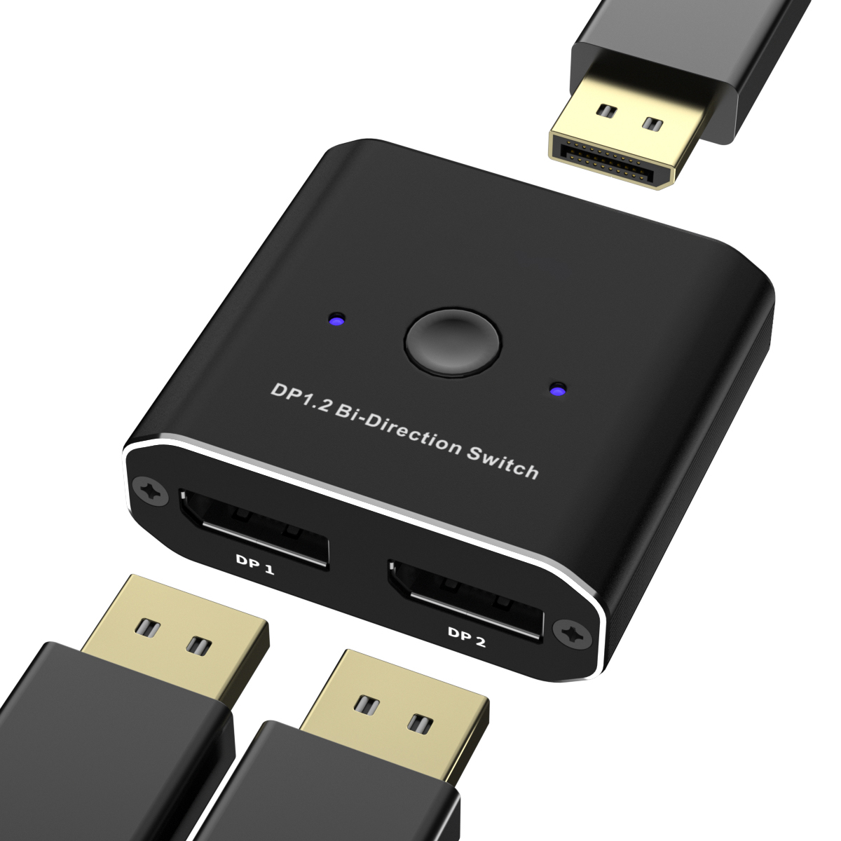 HDMI 切换器 HDMI DP切换器 支持4K@30Hz切换器HDMI